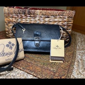 Patricia Nash Black Convertible Bag